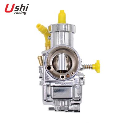 China Carburetor USHI RACING Cable Flange Mouth Plating NSR-PRO PE 24mm 28mm Motorcycle Racing Engine Parts For KEIHIN ACTIVA for sale