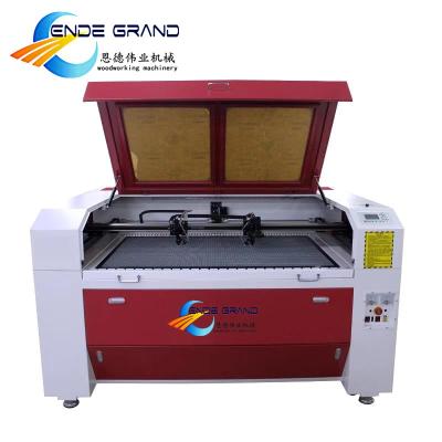 China Laser Engraving Single Version CO2 Laser Cutting Machine CCD Camera Double Laser Head 13090 for sale