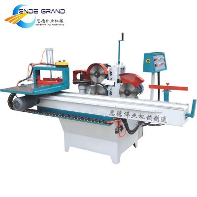 China Solid Wood Panel Five Saws Wood Tenon Making Machine With Two Double Guide Rails Dovetail Tenoning Machine For Making Cabinet Wood Finger for sale