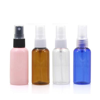 China Cosmetic Spray Bottle 10ml 20ml 30ml 50ml 60ml 80ml 100ml 120ml 150ml 180ml 200ml Cosmetic Colorful Plastic Perfume Spray Bottle for sale