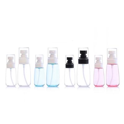 China 30ml 60ml 80ml 100ml UPG Cosmetic Spray Bottle Fine Mist Perfume Dispensing Plastic Bottle Sunscreen Cosmetic Spray Bottle for sale