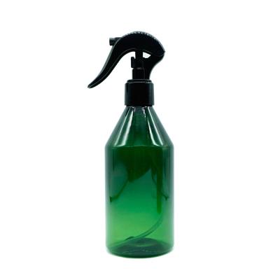 China Cosmetic 60ML 100ML 200ML 300ML 500ML Round Shape Matte Black PET Plastic Spray Bottle for sale