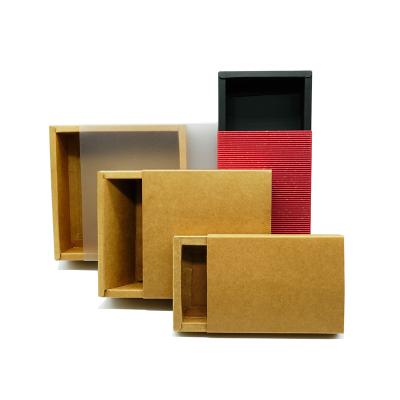 China Recyclable Customizable Mobile Phone Case Gift Box Drawer Wrapping Paper Packing Drawer Sliding Wrapping Paper Box for sale