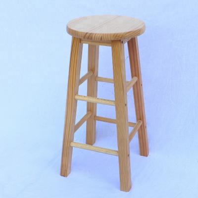 China Solid wood interior fashion and modern wooden barstool chairs for sale