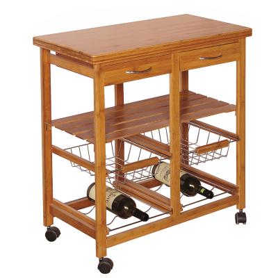 China Morden Butcher Stall Kitchen Island on Wheels HX1-3108 for sale