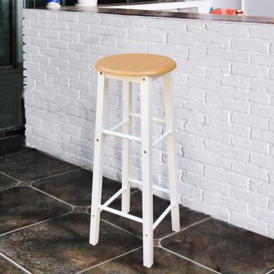 China Solid Wooden Wooden Barstool Chairs for sale