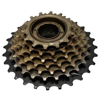 China Steel SAIGUAN Locking Tooth Type Setting Seven-speed Flywheel Bicycle 7 Gear Setting Flywheel Gear B43-54 for sale