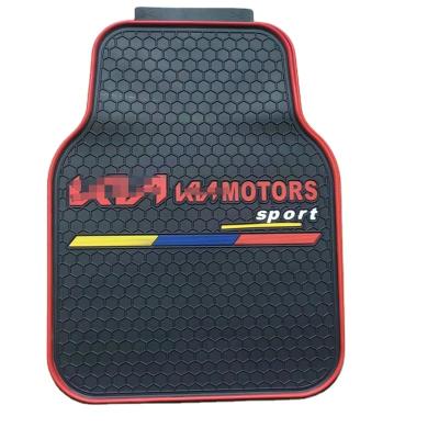 China Customized Logo car accessories 2024 carpet auto parts luxury waterproof universal fit latex rubber car brand mats for sale