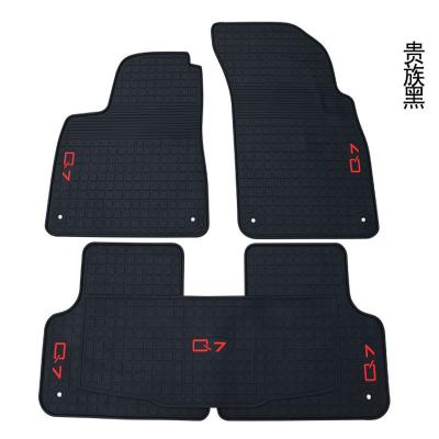 China Customized Logo Interior Accessories Car floor mats for AUDI A6 Sedan 2012 2013 2014 2015 2016 2017 Custom auto foot Pads automobile carpet for sale