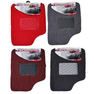 China Customized Logo Universal pvc coil car floor mats carpet customized 5pcs universal car mats for coil mats High level Quality for sale