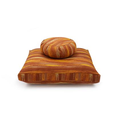 China New 100% Custom Made Zabuton Memory Buckwheat Meditation Cushion Zafu Yoga Sets for sale