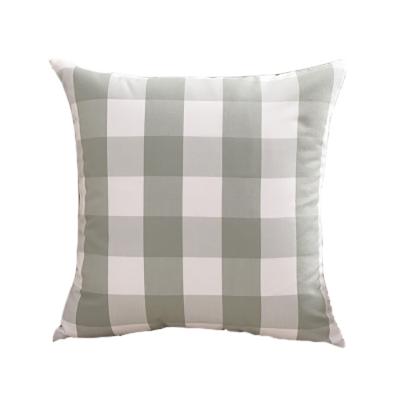 China Massaging Christmas Square Plaid Simple Cotton Tile Blanket and Linen Home Decor for sale