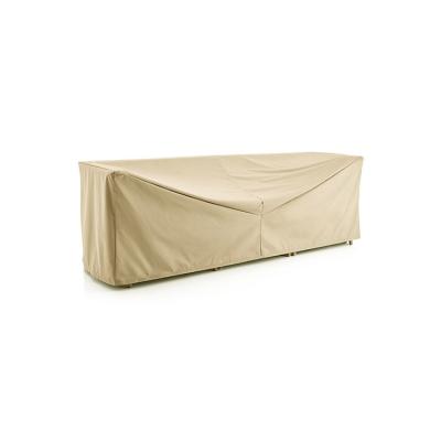 China Protect Furniture To Customize Different Types Living Room Sofa Outdoor Patio Furniture Cover Khaki Deep Protector 3-Seater for sale