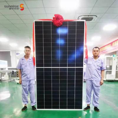 China BRI TUV z 660W 655W 650W 12BB 132 mono cell mono panelmono G12 half cut solar modules panel free shipping PV panels 210mmx210mm for sale