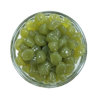 China Milk Tea Supplementing Ready-Made Taiwanese Instant Bubble Tea Matcha Agar Pearl, Crystal Matcha Pearl for sale