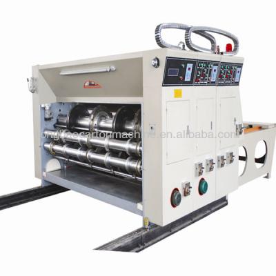 China Cangzhou semi-automatic package pizza box making machine with corrugated cardboard factory supply for sale