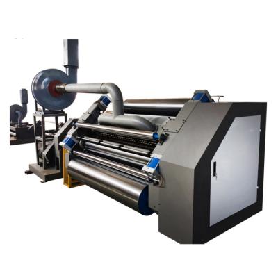 China GARMENT TB-2 Ply corrugated cardboard paper making machine inner adsorbed single facer fingerless corrugator for sale