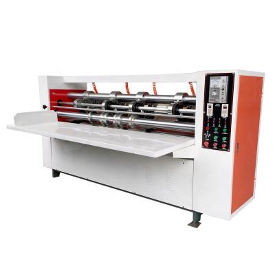 China Semi Automatic Thin Blade Commodity Slitter , Corrugated Cardboard Slitter Marker Machine for sale