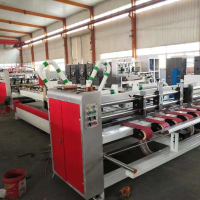 China New Style Automatic Food Folder And Gluer Carton Machine for sale