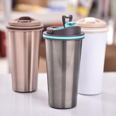 中国 Wholesale portable Stainless Steel Coffee Mug Custom Logo Insulated vacuum flask 販売のため