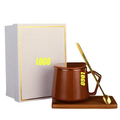 Chine Creative ins Nordic coffee mugs office flower cups lovers gift box set customized à vendre