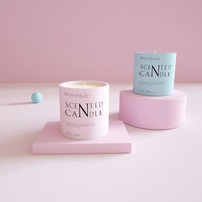 China Morden Ceramic Jar Scented Candles Wholesale Luxury Soy Wax Candle Scented Candle For Gift Set for sale