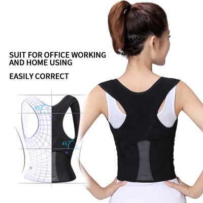 China Back support belts seat corrector for men's and women's spine and back support providing pain relief for neck shoulders back protector for sale