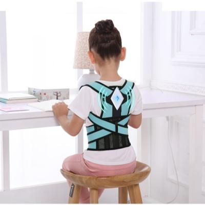 China Breathable.posture Corrector Back Posture Corrector for kids and teens, adjustable upper back brace clavicle support brace with reminders for sale