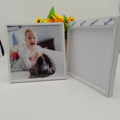 China New Morden Design Mixtile Square Restickable Pullout Photo Frames Set For Promotion for sale