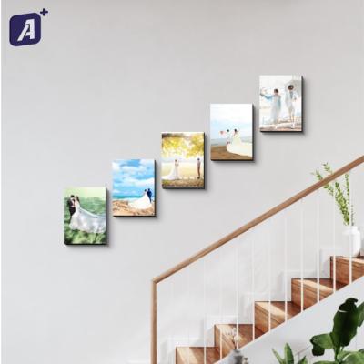 China Wall Decoration Modern Squarer Mixtiles Foam Board Tiles Photo Frame for sale