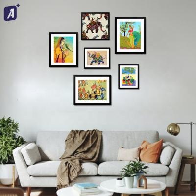 China Plastic Art Decor 12x12 8x12 8x8 Mixtiles Picture Tiles Wall Art for sale