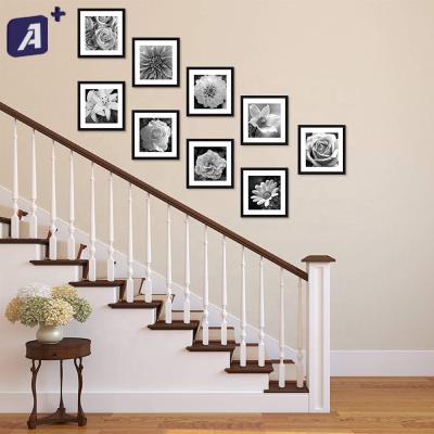 China Modern Wall Decor 8x8 Inch Free Restickable Photo Frame Nail Mixtiles Views for sale