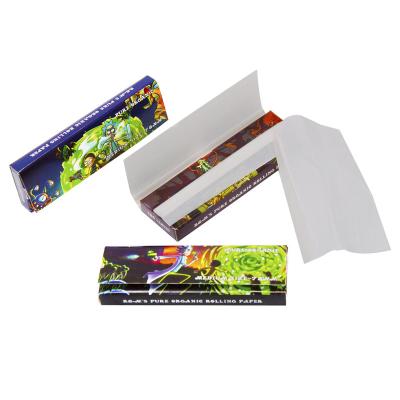 China Custom Big Box 78*44mm Slow Burning Box Packaging Good Price Organic Hemp Rolling Papers for sale