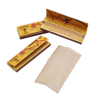 China BROWN Good Price Pre Rolled Paper Cone Slow Burning White Wrapping Hemp Paper Roll 70*36mm for sale