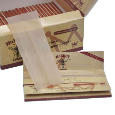 China Good Cone Price Slow Burning White Box Pre Rolled Hemp Paper Packaging Roll 110*44mm for sale