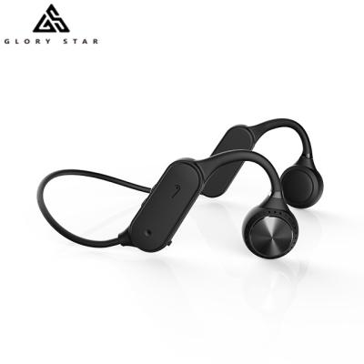 China Cheap 10m Wireless Sports Headset Air Bone Conduction Earphone Wholesale Price Neck Band Earphone Bone Conduction Neck Band for sale