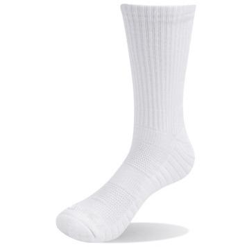 China Sustainable Custom Sports Soft Feeling Unisex Socks 100% Cotton Casual Mid Tube Mens Crew Socks for sale