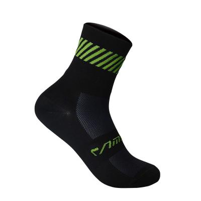 China Logo Pattern Fashion Designer Mens Long Breathable Custom Compression Sports Cycling Socks for sale