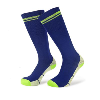 China Factory Manufacture Various Breathable Socks High Compression Knee High Soccer Sport Sock for sale