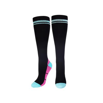 China Breathable Custom Socks Sports Nurse Football Soft-Wear Breathable Knee High Medical Running Cycling Socks for sale