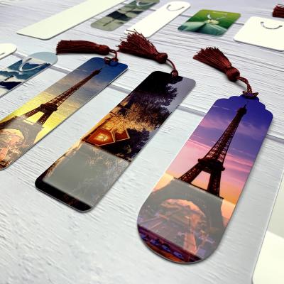 China BrightSUB 0.75mm double sided dye matte white sublimation heat transfer printing photo metal aluminum book glossy business gift for sale