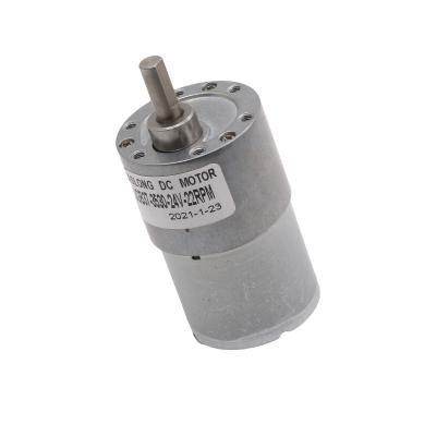 China Totally Enclosed DC Electric_Motor Gear Motor For Printer for sale