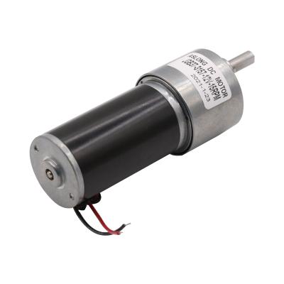 China Totally enclosed high torque DC worm gear low noise motor for home appliances for electric boat and for bicycle rc car brushless fan for sale