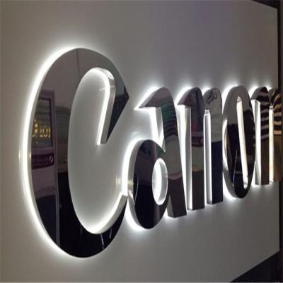 China Buildings Customs Lead Channel Metal Letters 3d Logo Used Outdoor Lighted Signs for sale