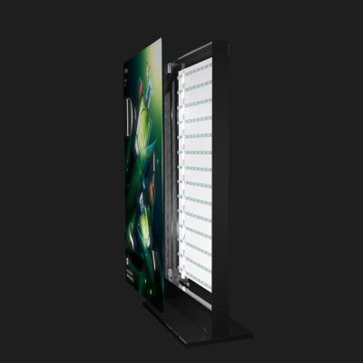 China High Quality Eco - Friendly LED Floor Standing Outdoor Advertising Display Light Box for sale