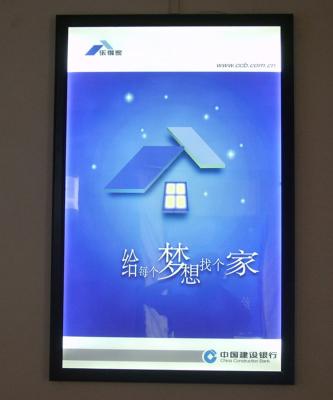 China Outdoor Advertising Display Poster Frame Flash Light Box Indoor Wall Mounted Slim Led Advertising Custom Graphics For Store Decoration for sale