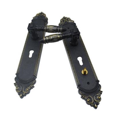 China Luxury Metal Handle Main Door Handles Chinese Zinc Alloy Door Handles for sale