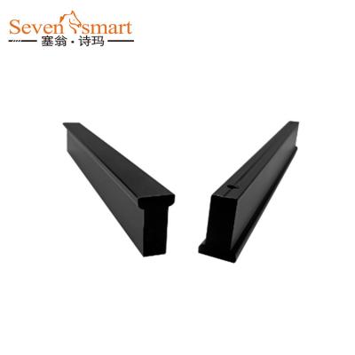 China Modern Kitchen Cabinets Handles Hardware Modern Black Alu Handle for sale