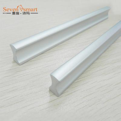 China Modern aluminum cabinet g shape profile handle handles aluminum profile furniture cabinet alu handle for sale