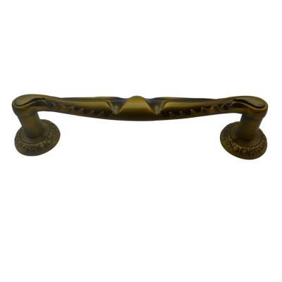 China Chinese Pull Handle Front Entry Door Wooden Kitchen Handles Zinc Alloy Metal Handle for sale